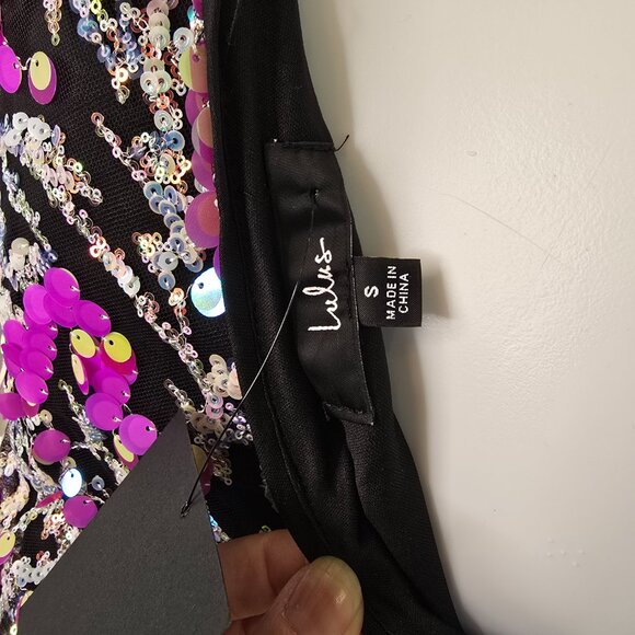 Lulu's Sequin Mini Dress - Picture 2 of 3